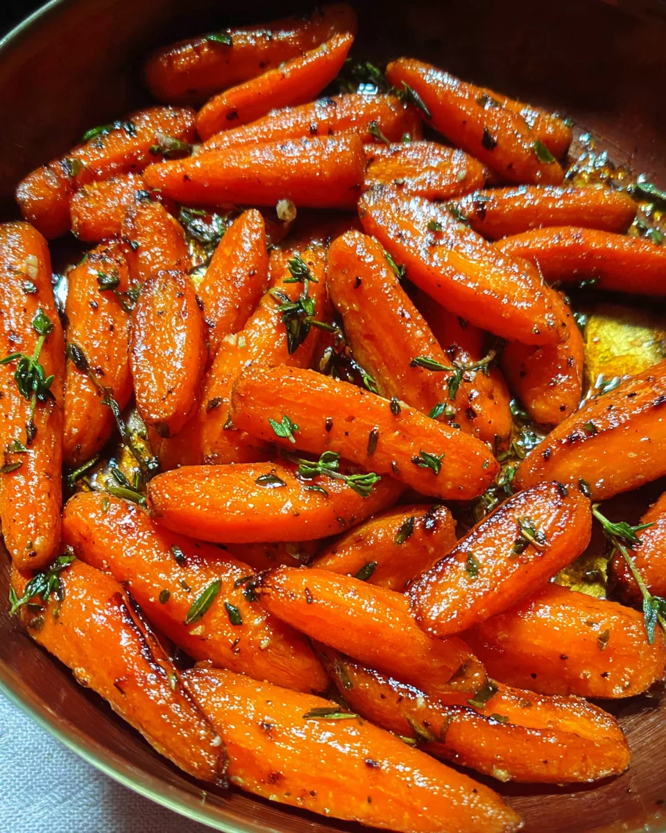 Honey Roasted Carrots 21 Honey