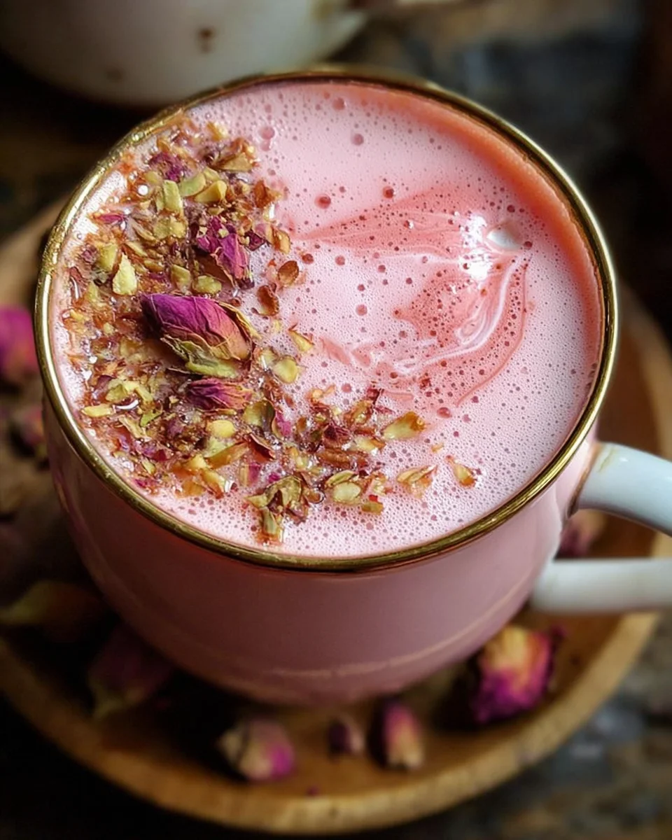 Kashmiri Pink Chai (Noon Tea) 24 Kashmiri Pink Chai (Noon Tea)