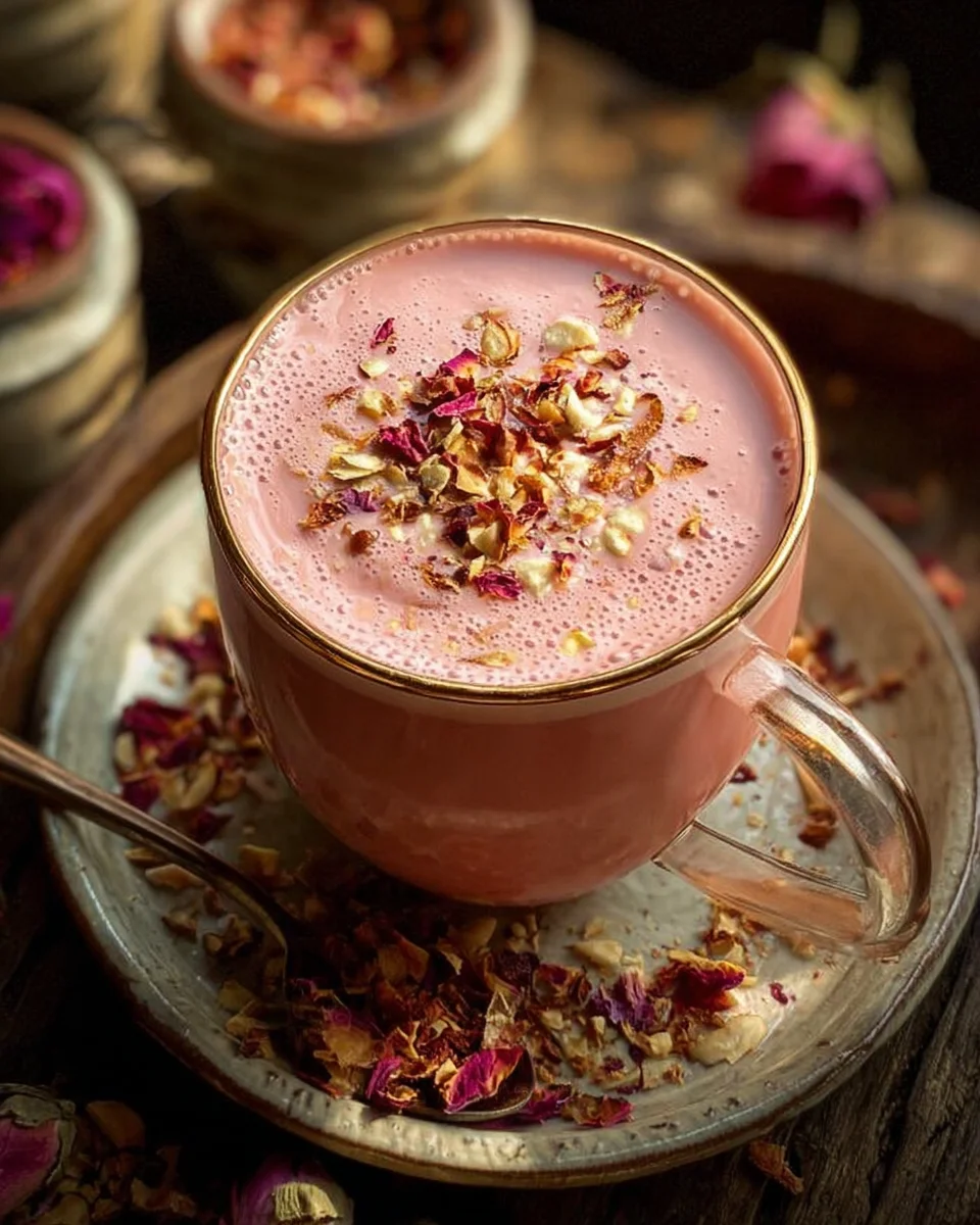 Kashmiri Pink Chai (Noon Tea) 21 Kashmiri