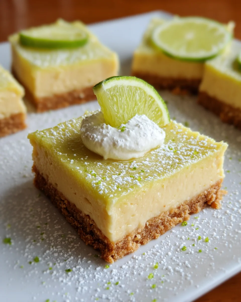 Key Lime Pie Bars 24 Key Lime Pie Bars