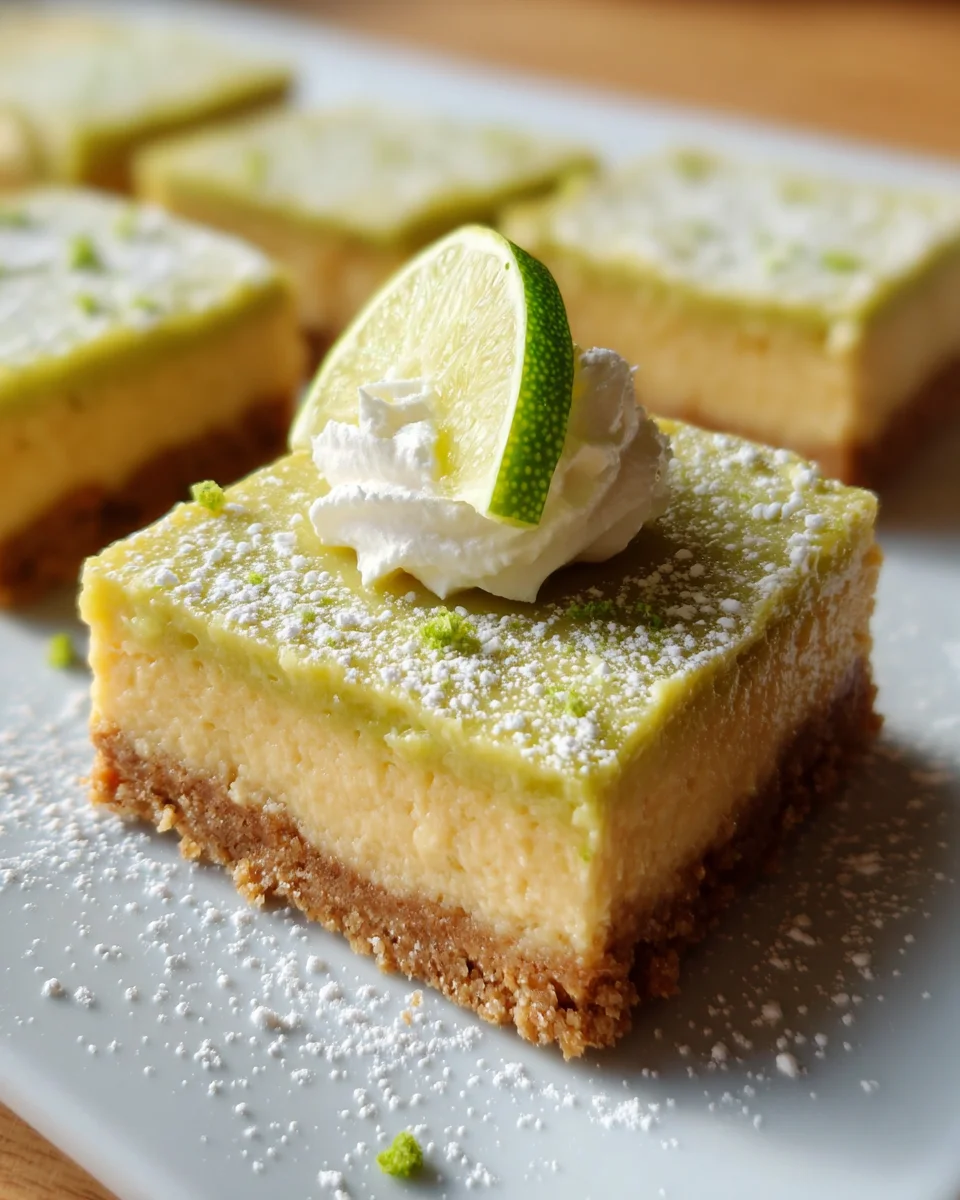 Key Lime Pie Bars 22 Key