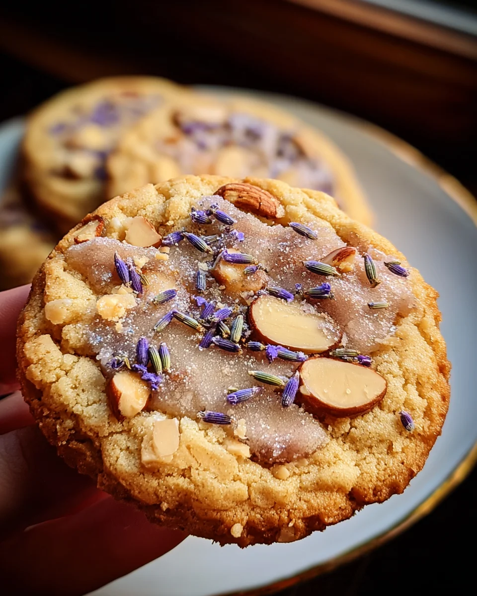 Lavender Honey Crunch Cookies
