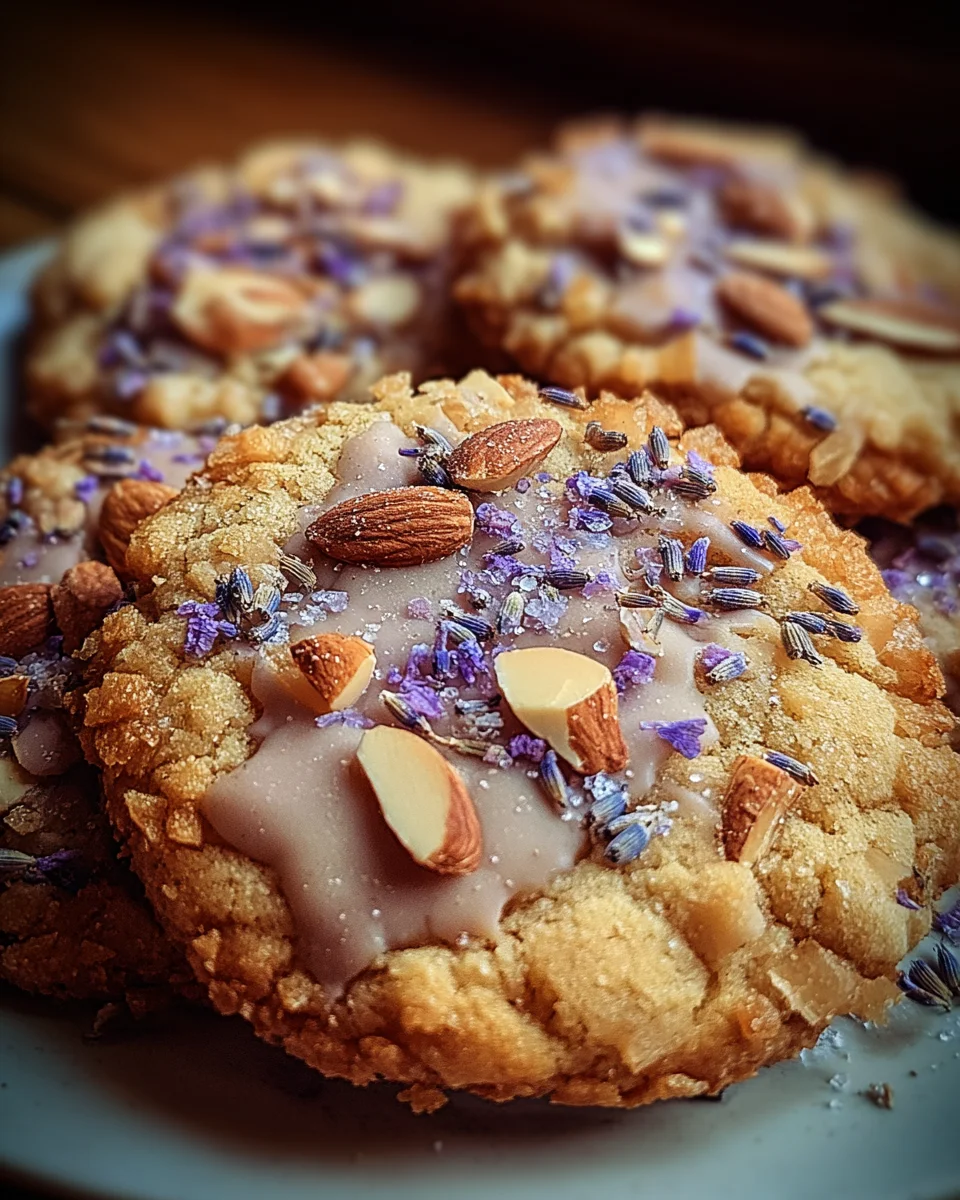 Lavender Honey Crunch Cookies 26 Lavender