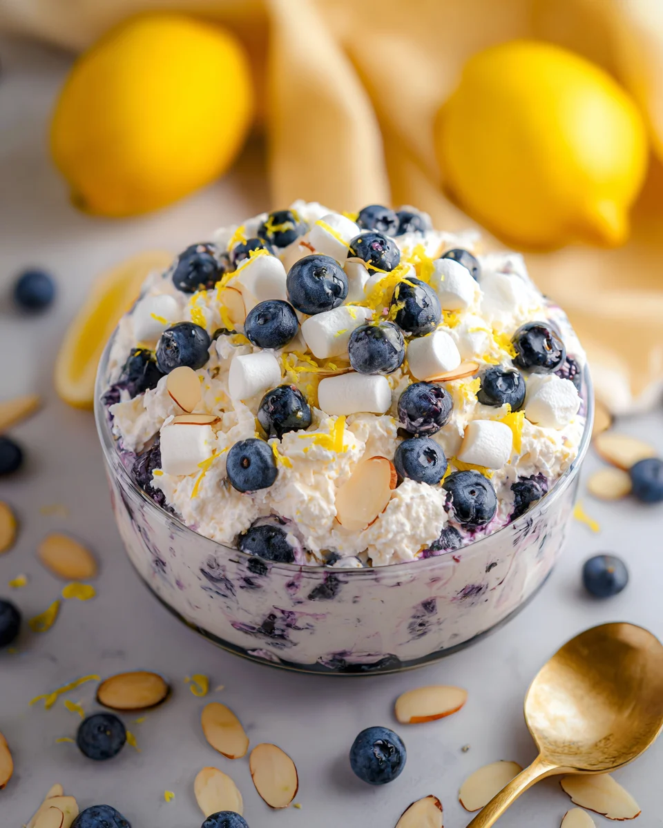 Lemon Blueberry Fluff