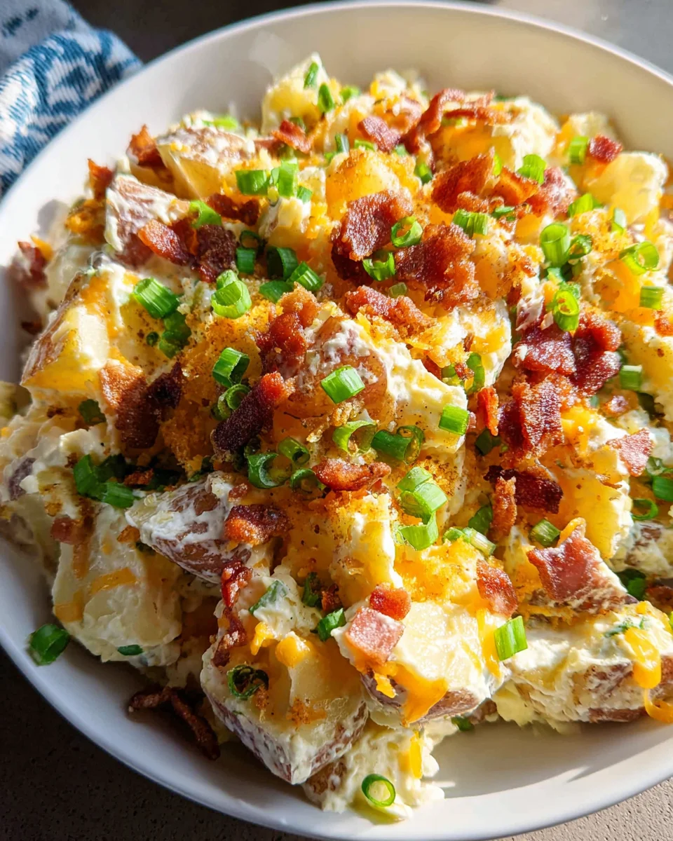 Loaded Baked Potato Salad 22 Loaded