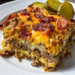 Low-Carb Bacon Cheeseburger Casserole 27 Low-Carb Bacon Cheeseburger Casserole