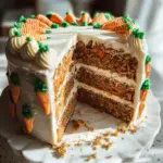 MOIST Vegan Carrot Cake Recipe with Cream Cheese Frosting 18 MOIST Vegan Carrot Cake Recipe with Cream Cheese Frosting