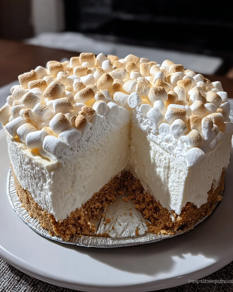 Marshmallow Cheesecake 18 Marshmallow
