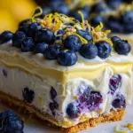 No-Bake Lemon dazzling Blueberry cream Cake 20 No-Bake Lemon dazzling Blueberry cream Cake