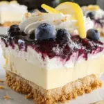 No Bake Lemon Blueberry Dessert 23 No Bake Lemon Blueberry Dessert