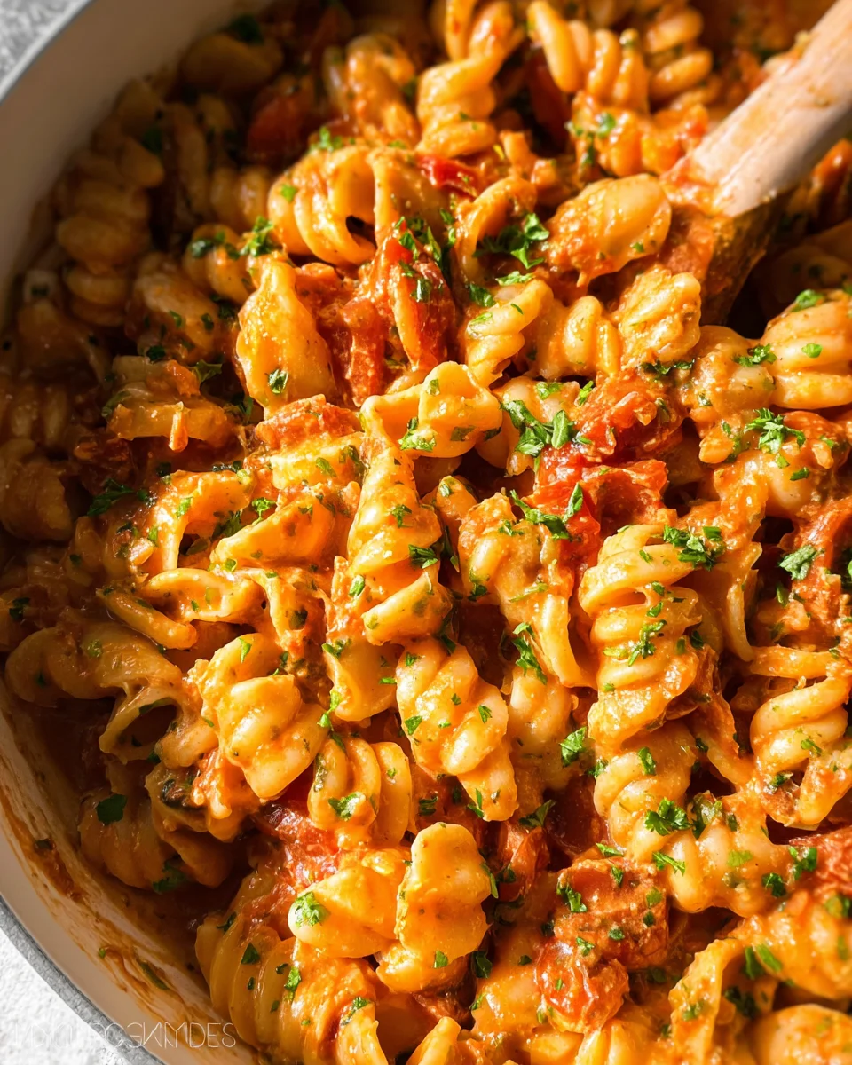 One Pot Creamy Tomato Pasta