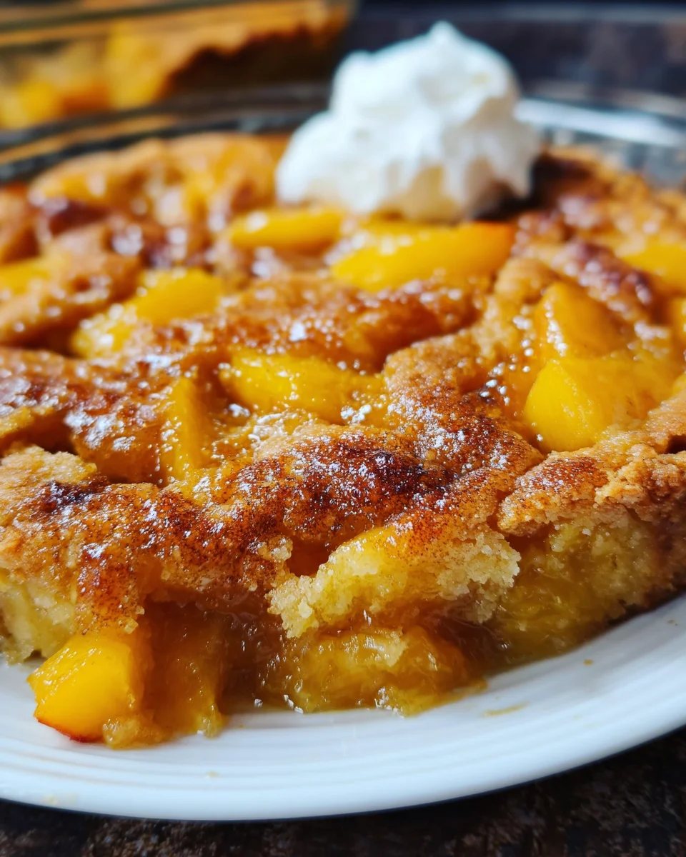 Peach Cobbler with Cake Mix 18 Peach