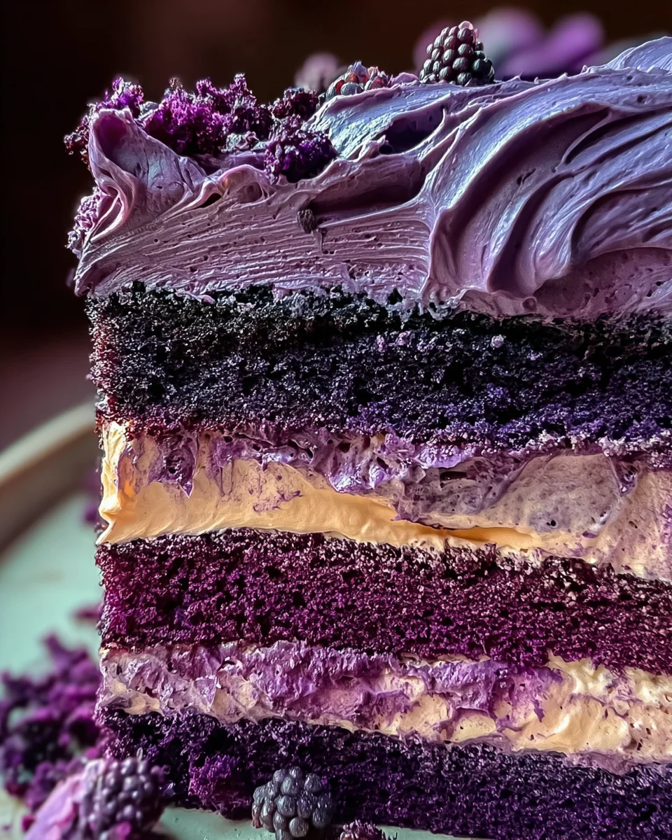 Purple Velvet Cake