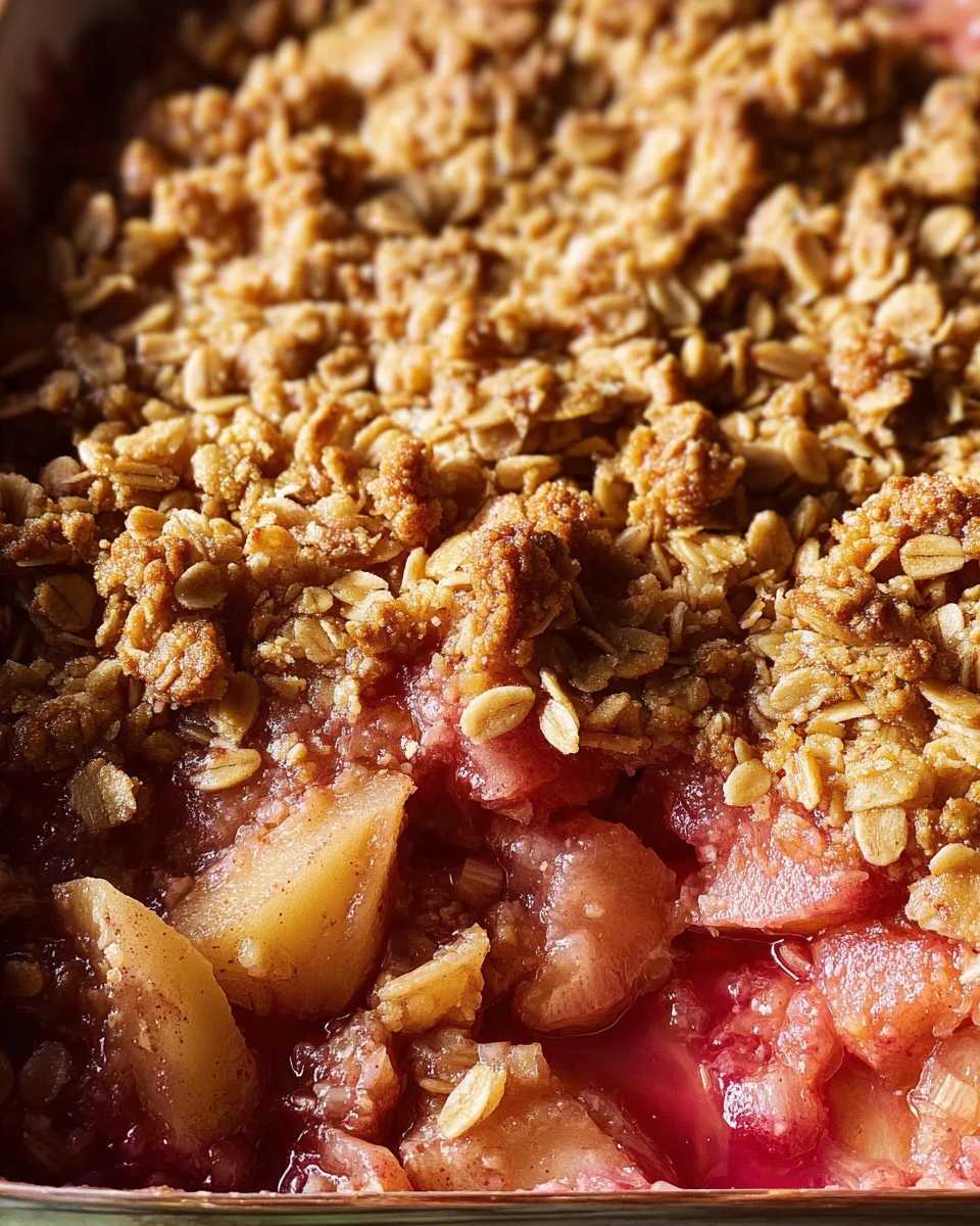 Rhubarb Crisp 18 Rhubarb