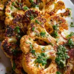Roasted Cauliflower Steaks 19 Roasted Cauliflower Steaks
