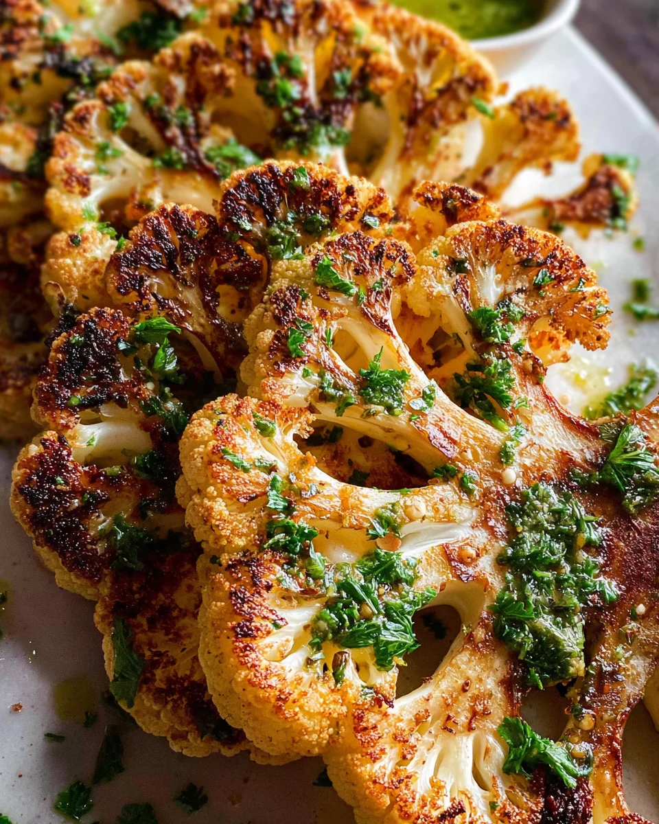 Roasted Cauliflower Steaks