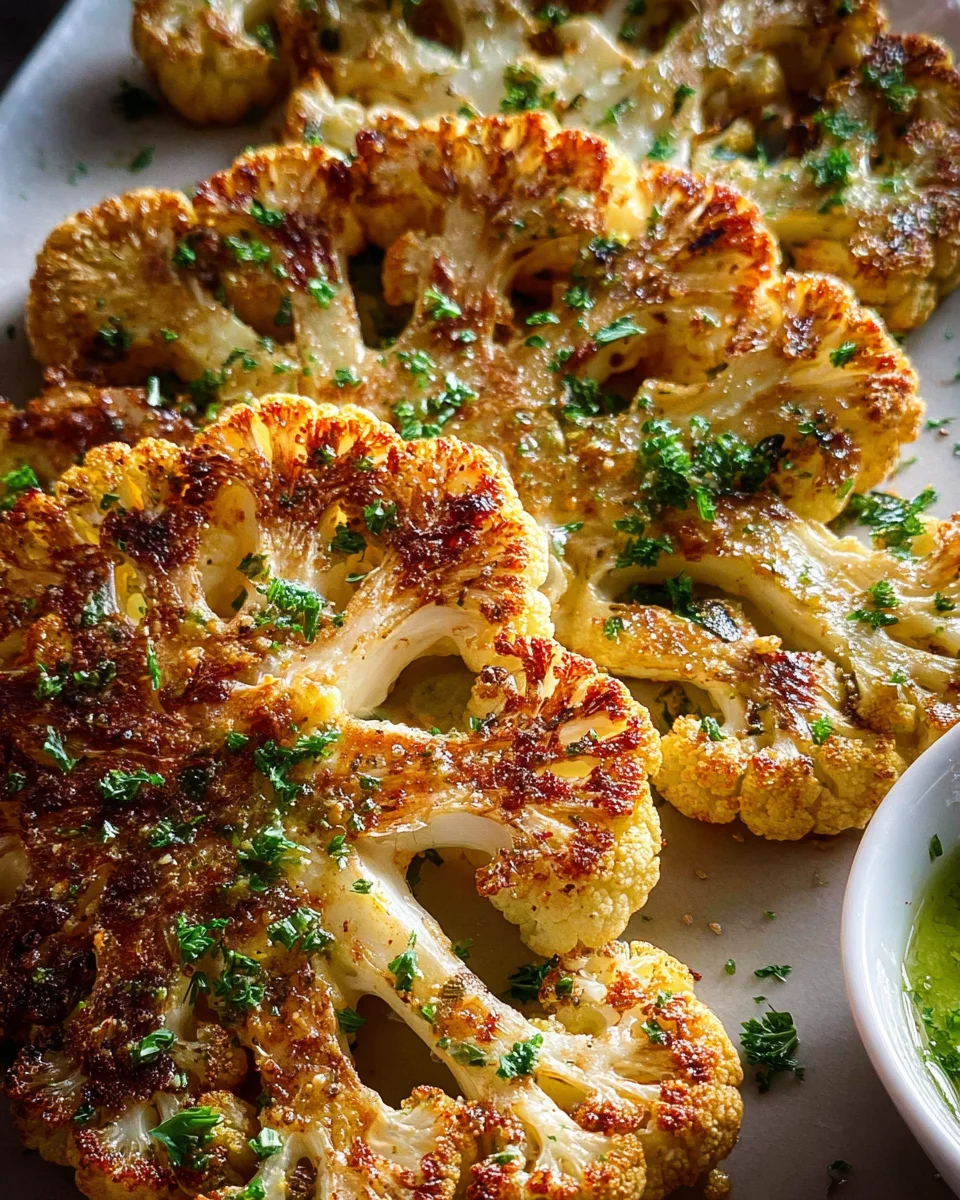 Roasted Cauliflower Steaks 18 Roasted