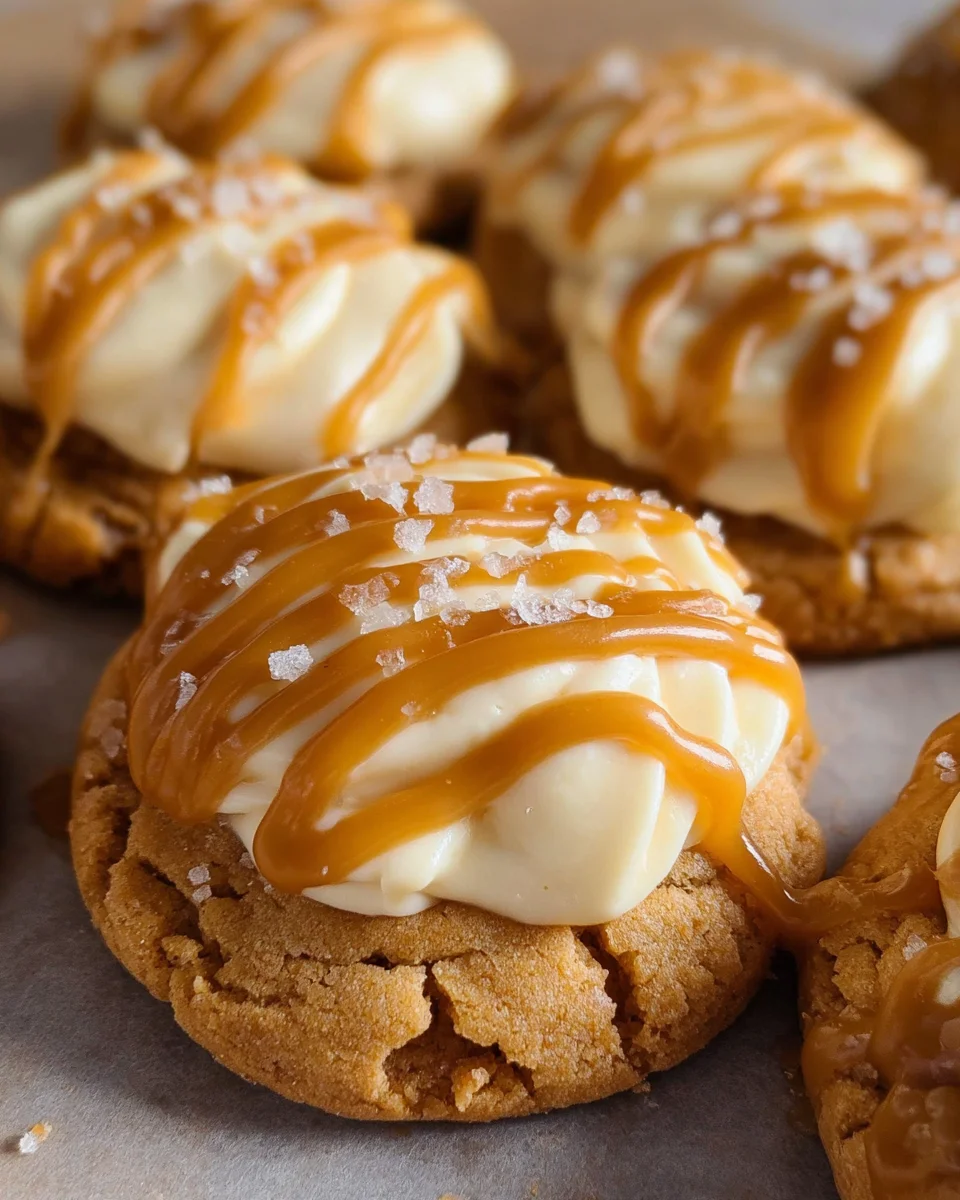 Salted Caramel Cheesecake Cookies Recipe 25 Salted