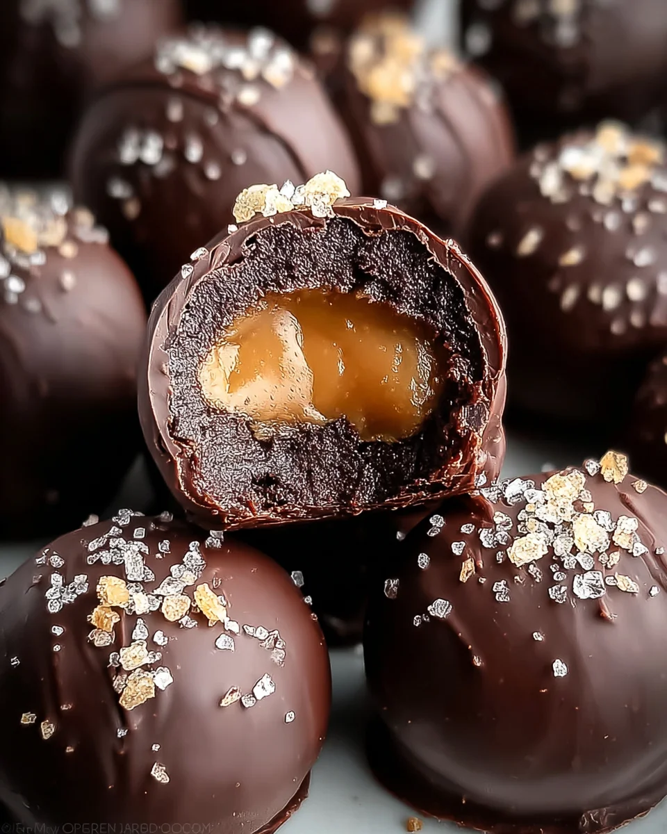 Salted Caramel Truffles
