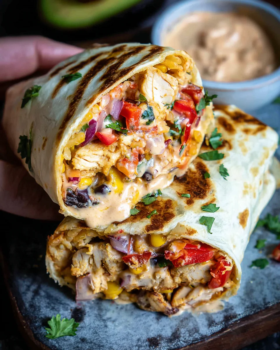 Southwest Chicken Wrap