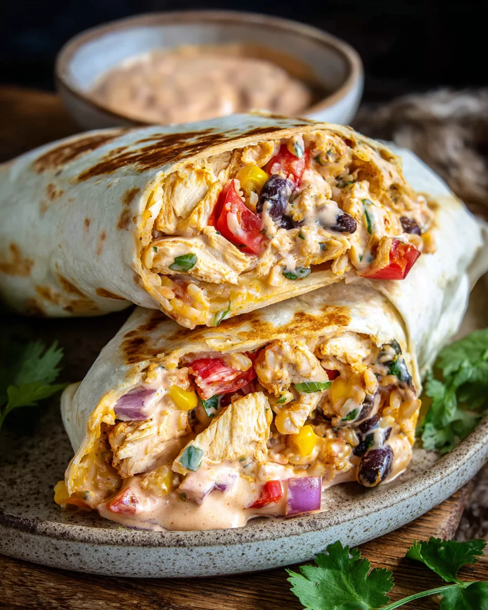 Southwest Chicken Wrap 20 Southwest