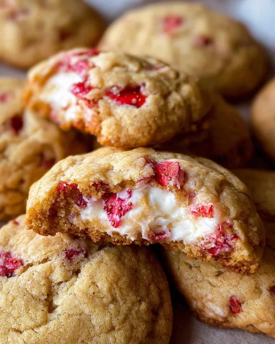 Strawberry Cheesecake Cookies 24 Strawberry