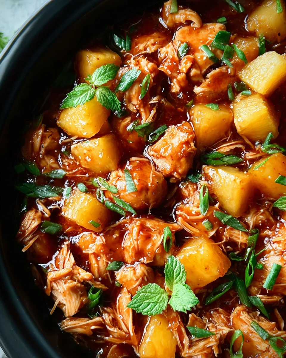 Sweet Hawaiian Crockpot Chicken 24 Sweet