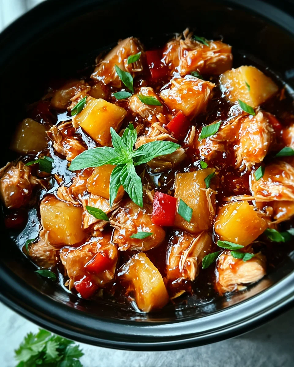 Sweet Hawaiian Crockpot Chicken 25 Sweet