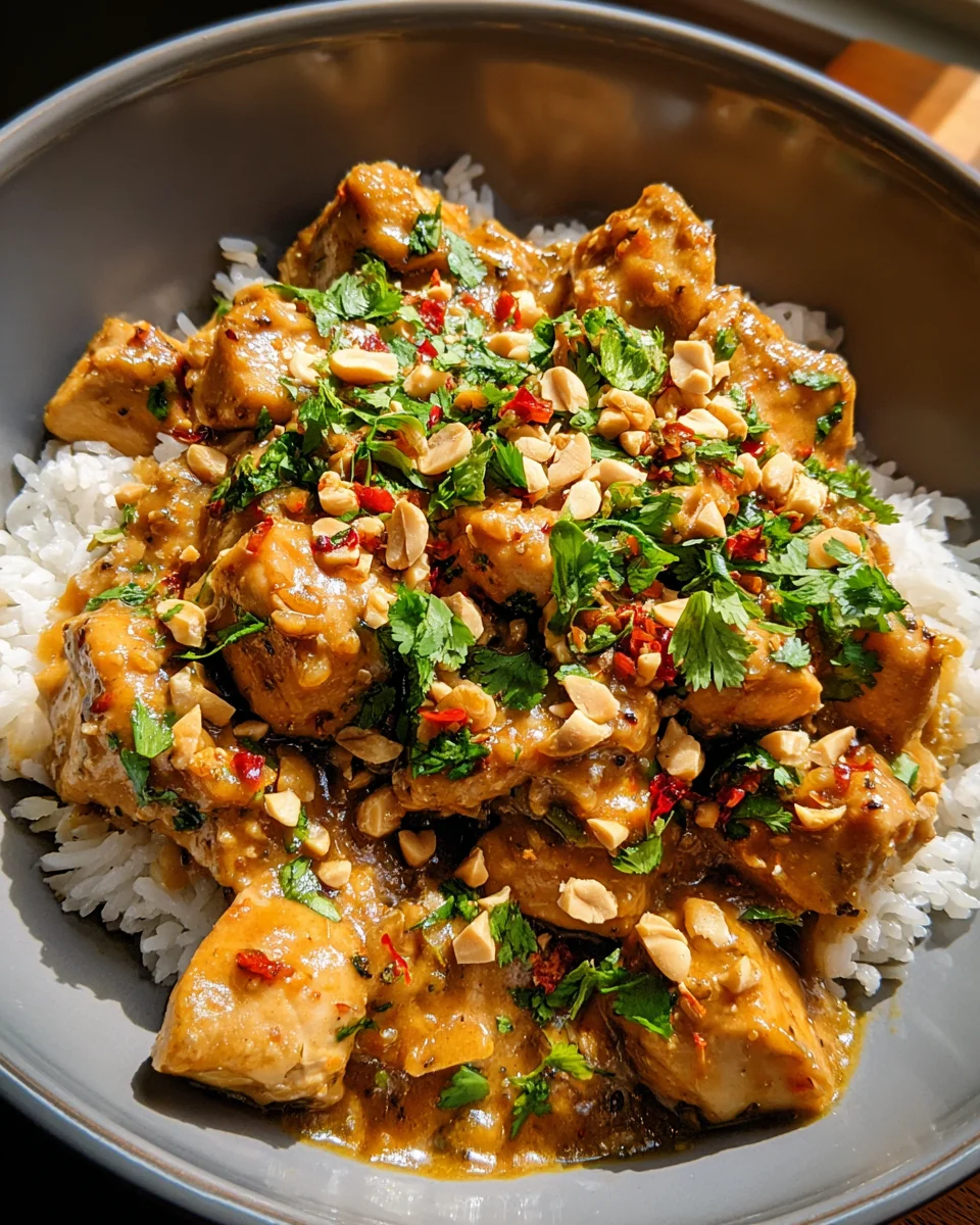 Thai Peanut Chicken