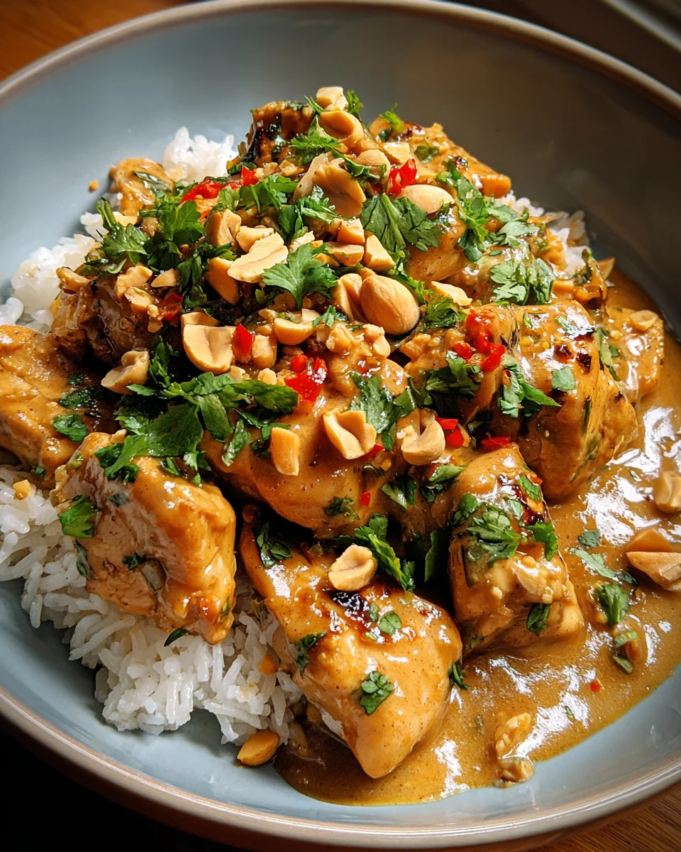 Thai Peanut Chicken 24 Thai