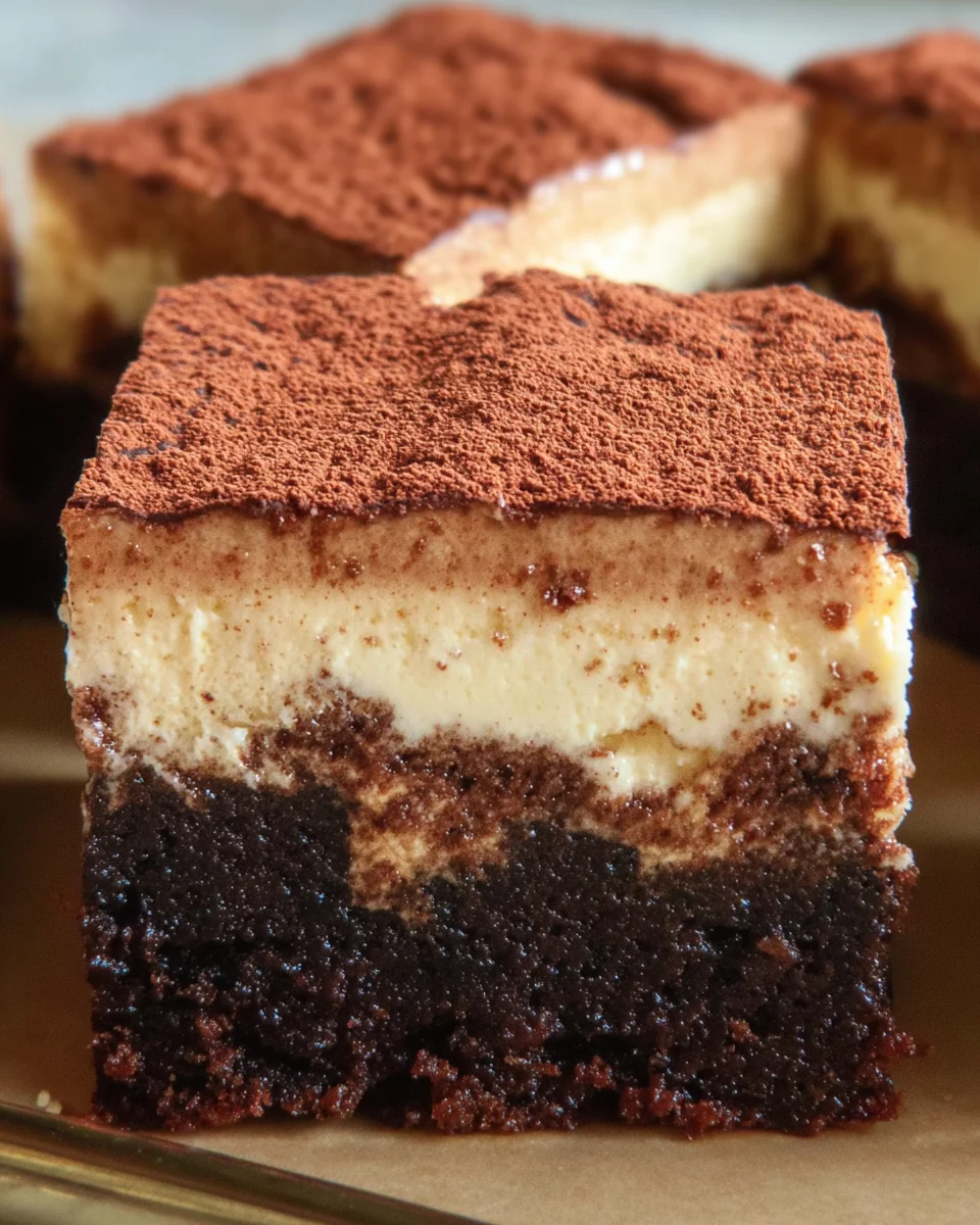 Tiramisu Brownies 29 Tiramisu