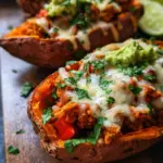 Turkey Taco Stuffed Sweet Potatoes 22 Turkey Taco Stuffed Sweet Potatoes