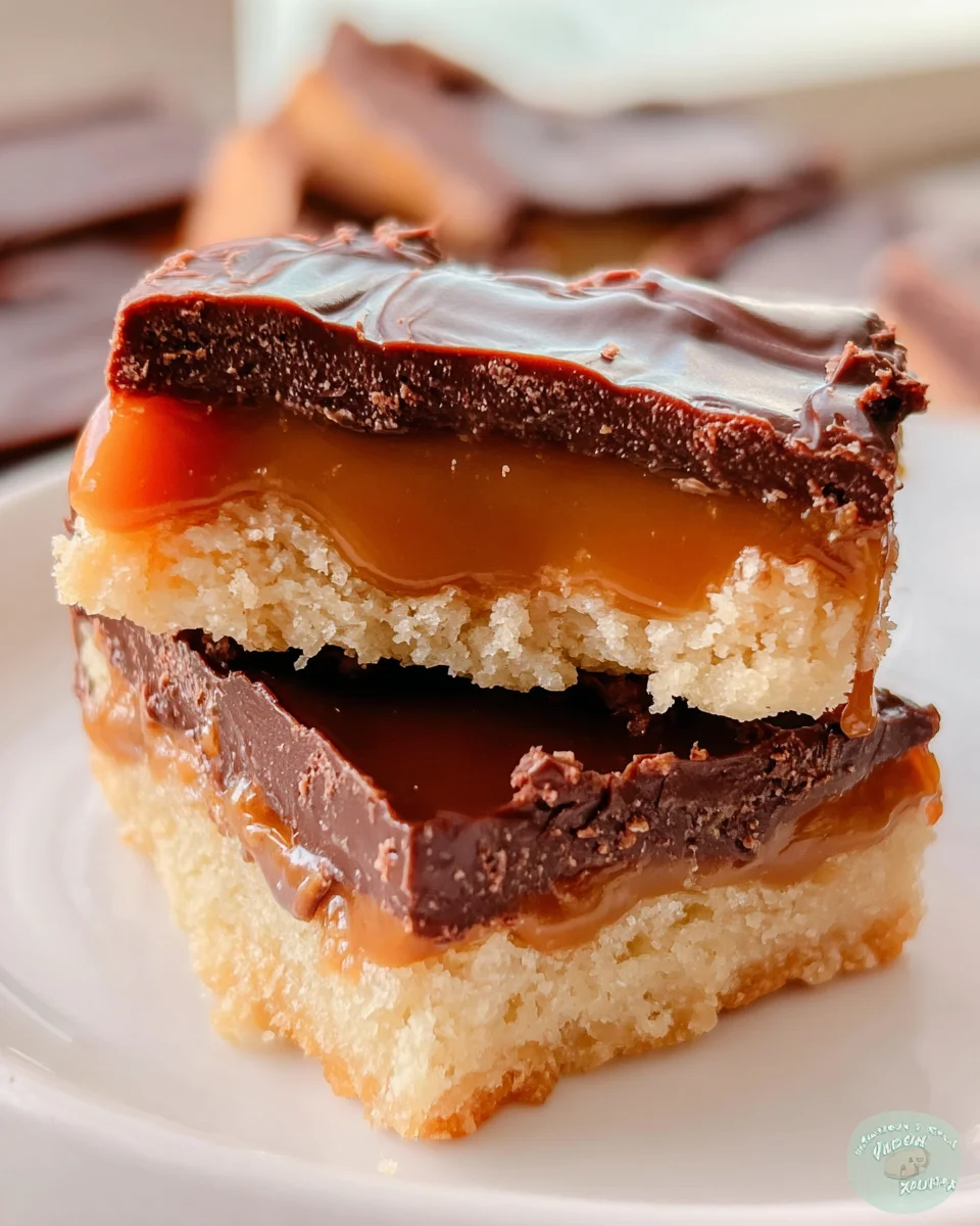 Twix Cookie Bars