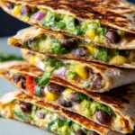 Vegan Quesadillas with Black Beans and Avocado 24 Vegan Quesadillas with Black Beans and Avocado