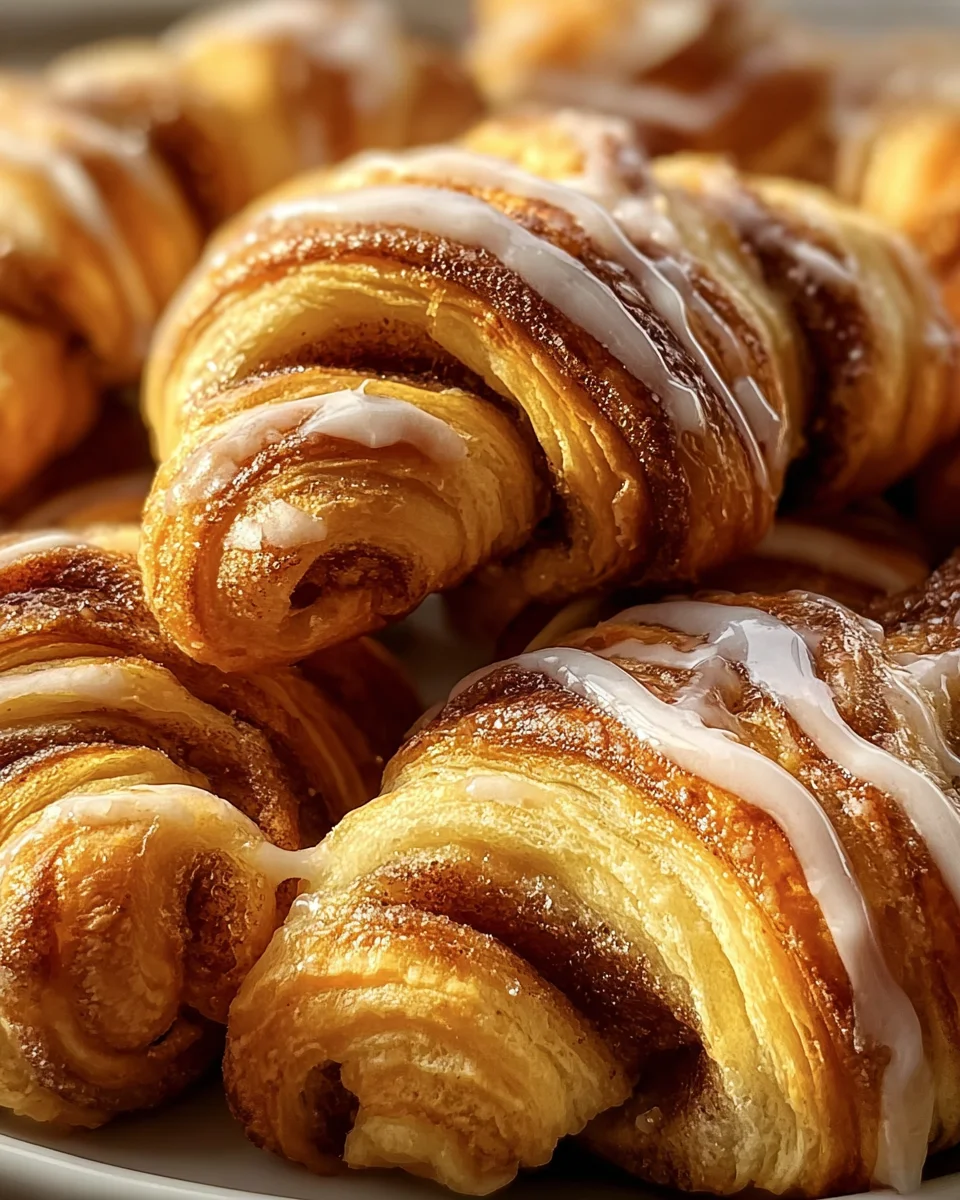 Warm Cinnamon Crescent Twists 20 Warm