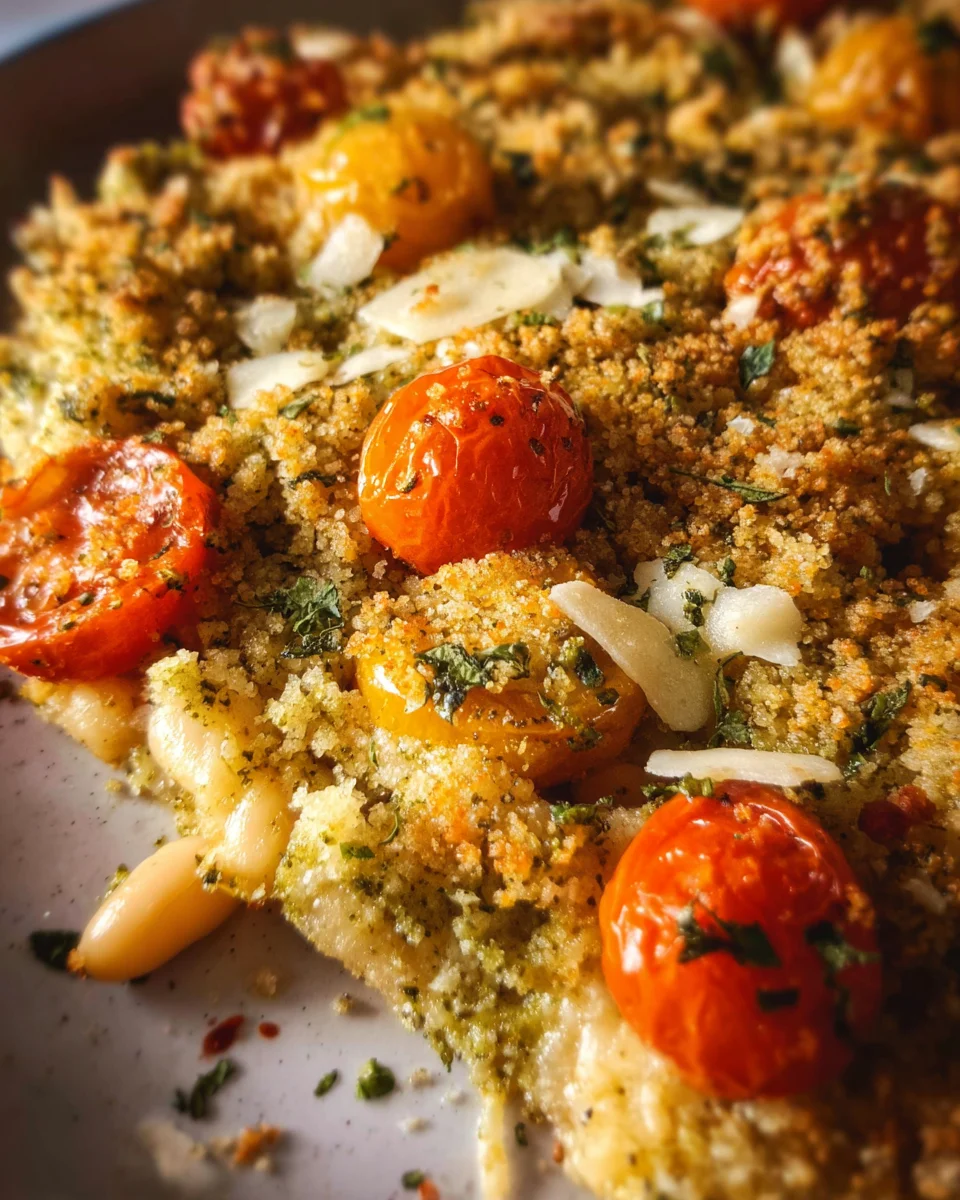 White Bean and Pesto Bake 20 White