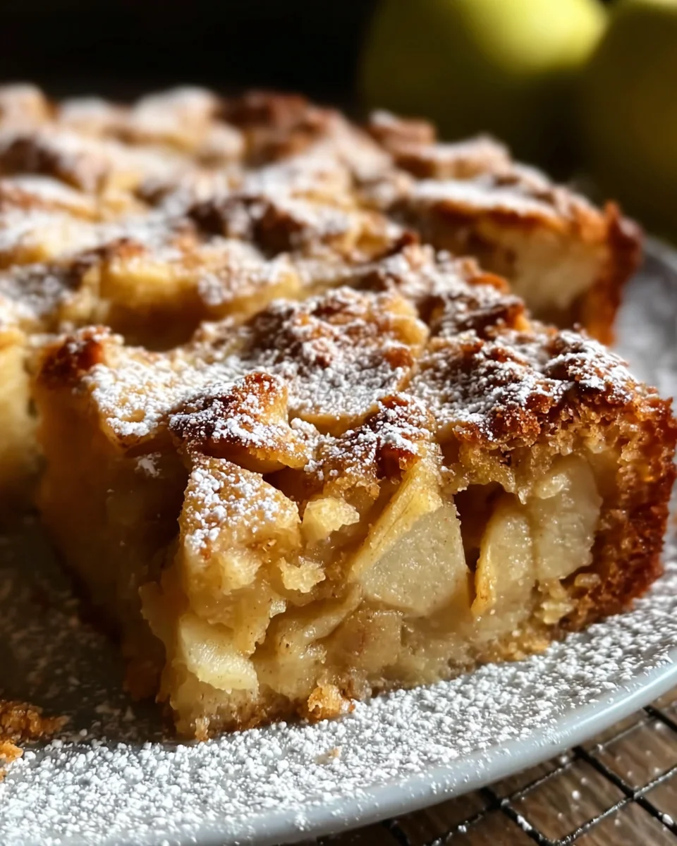 3 Ingredient Apple Cake