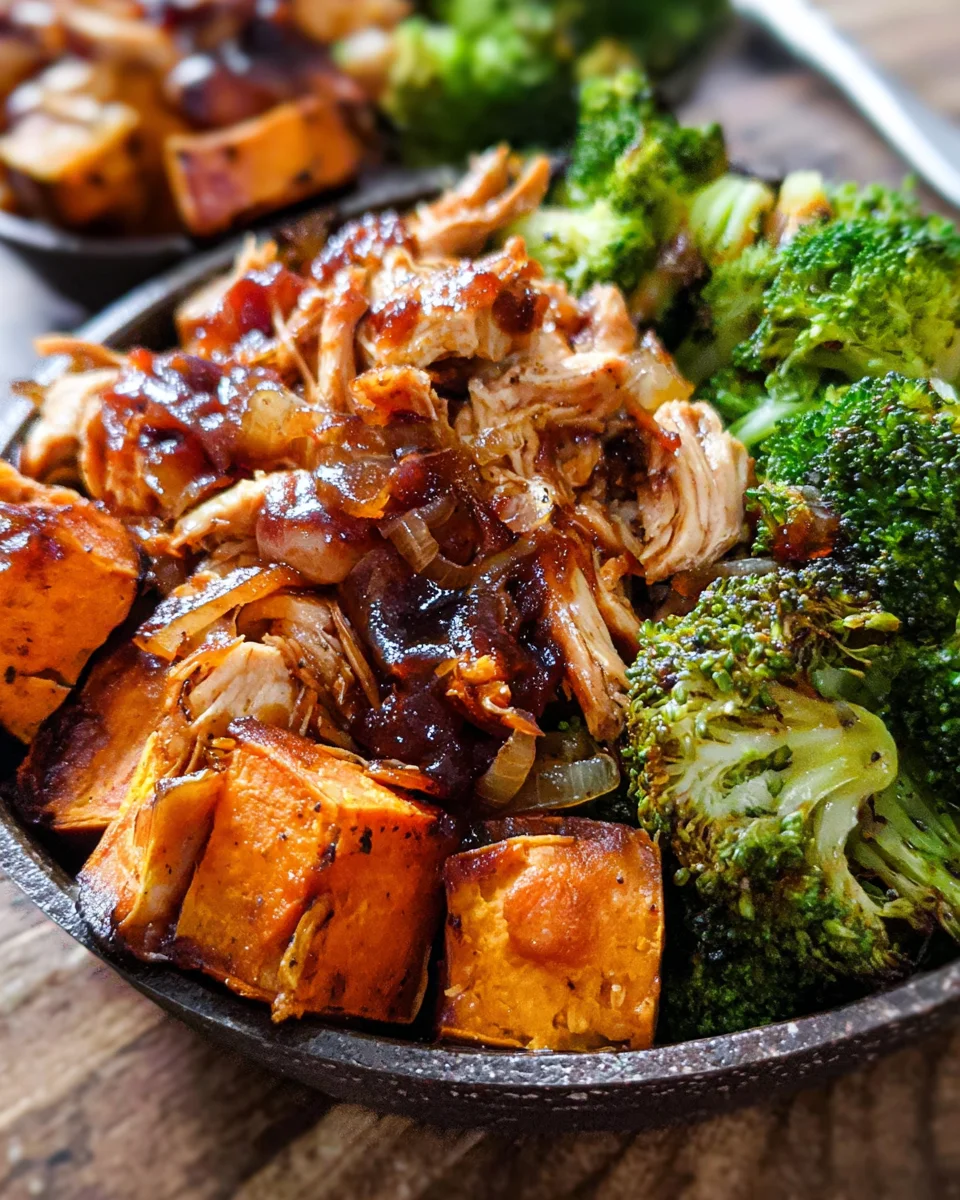 BBQ Chicken & Roasted Sweet Potato Bowls 19 BBQ