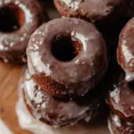 Baked Chocolate Cake Doughnuts