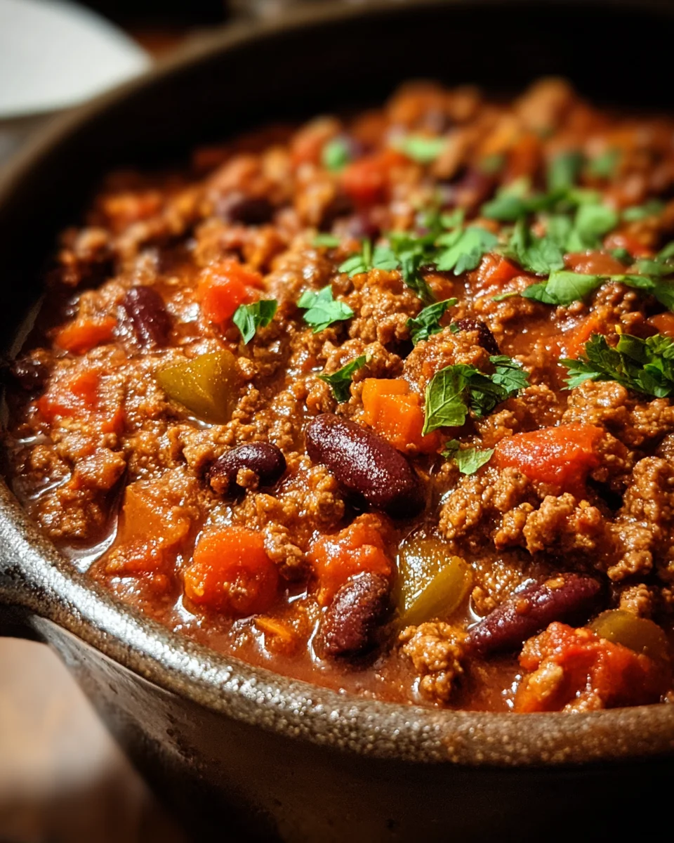 Best Ground Beef Stovetop Chili