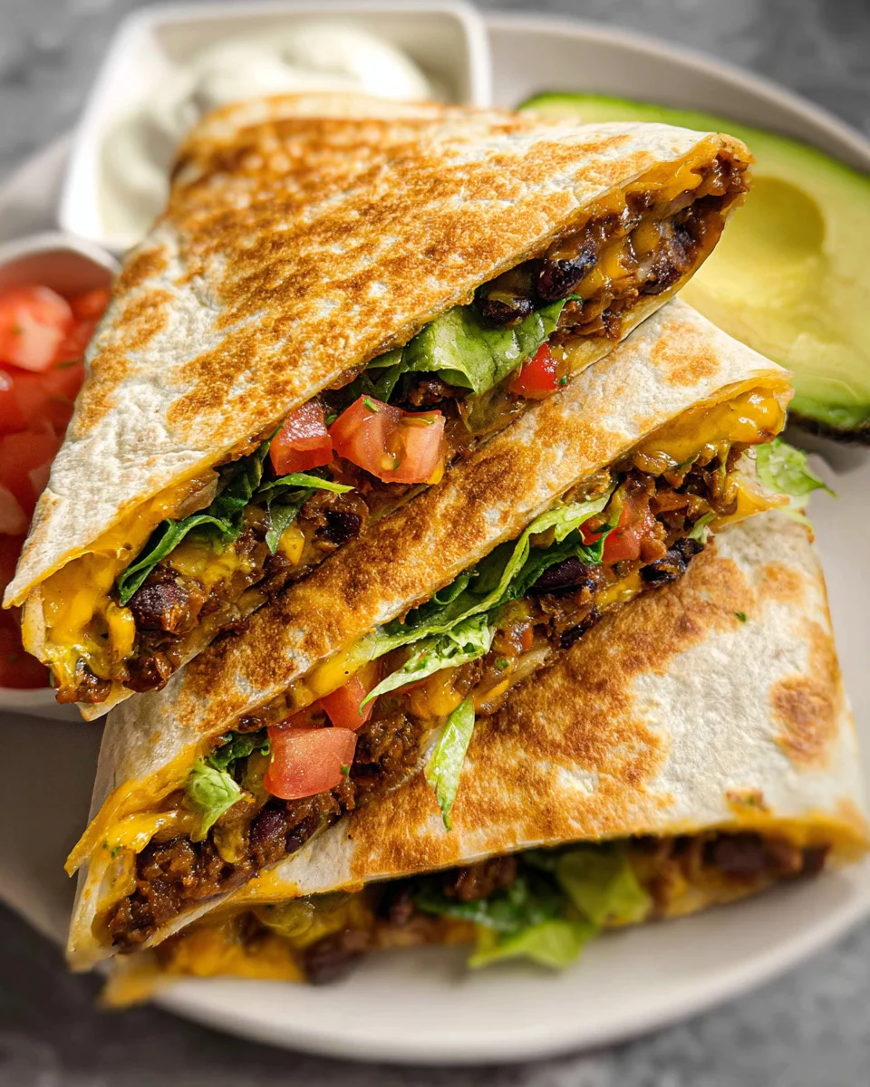 Black Bean Crunch Wrap