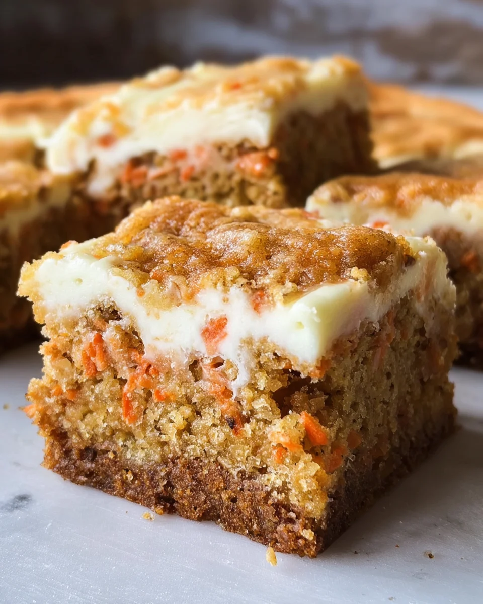 Carrot Cake Bars