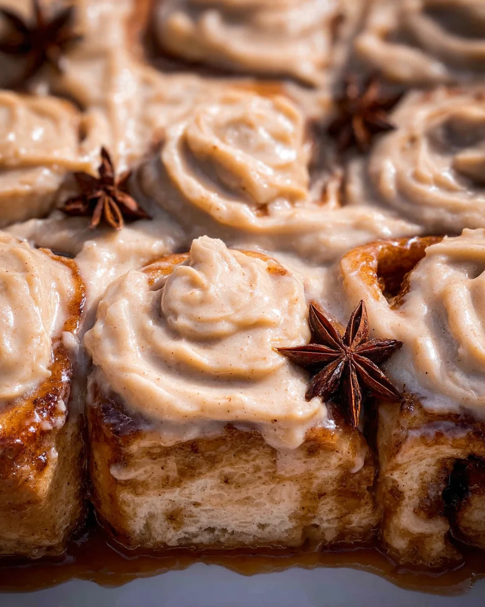 Chai Cinnamon Rolls