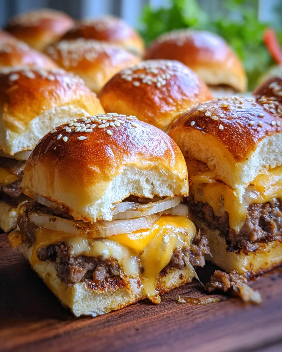 Cheeseburger Sliders 31 Cheeseburger