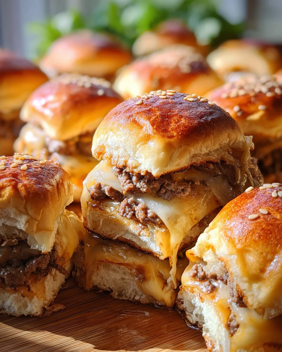 Cheeseburger Sliders 32 Cheeseburger