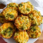 Cheesy Broccoli Quinoa Bites 18 Cheesy Broccoli Quinoa Bites