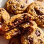 Chewy Pumpkin Chocolate Chip Cookies