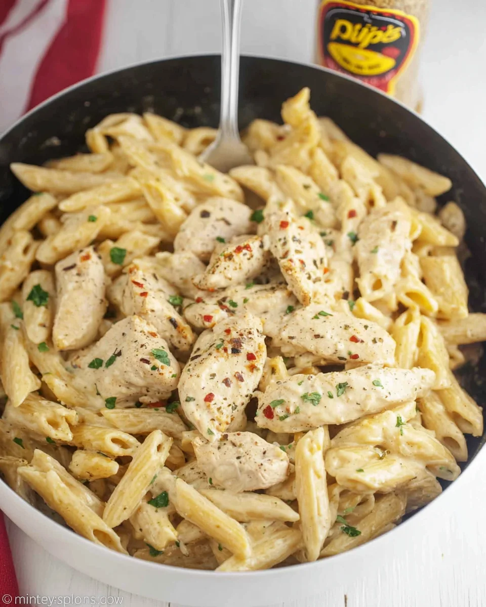 Chicken Garlic Parmesan Pasta