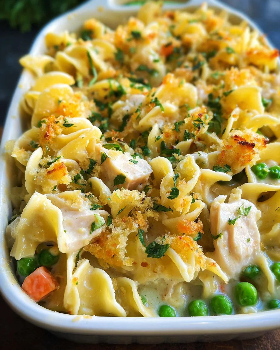 Chicken Noodle Casserole