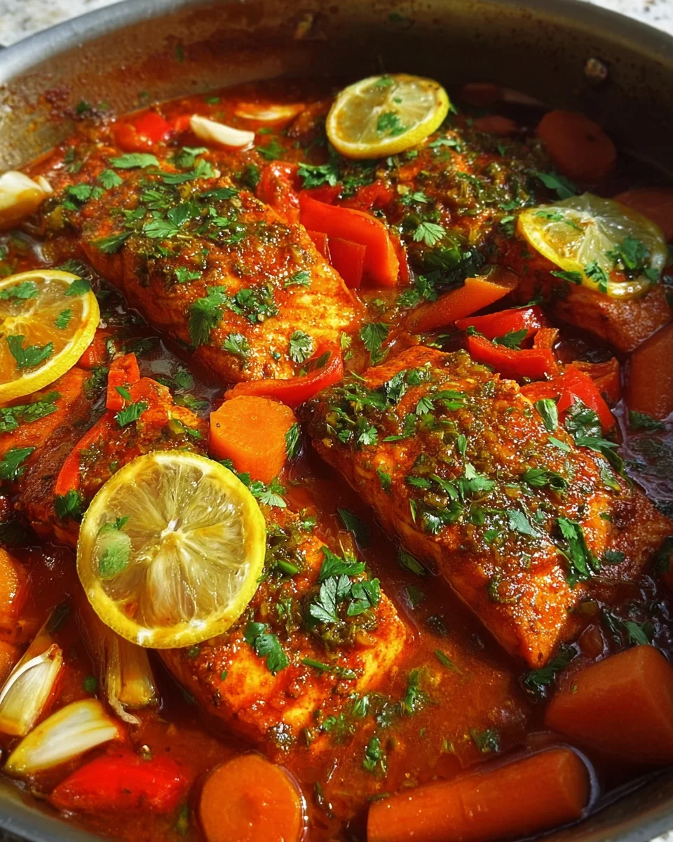 Classic Spicy Moroccan Fish in Rich Sauce 25 Classic